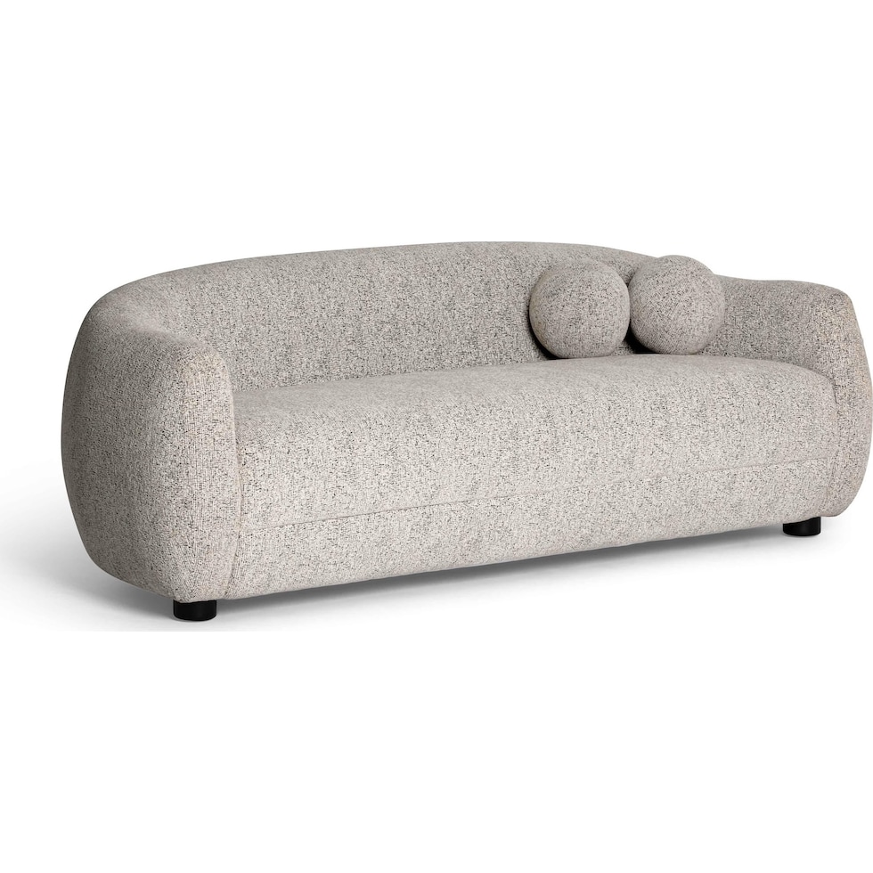 jackie black white sofa   