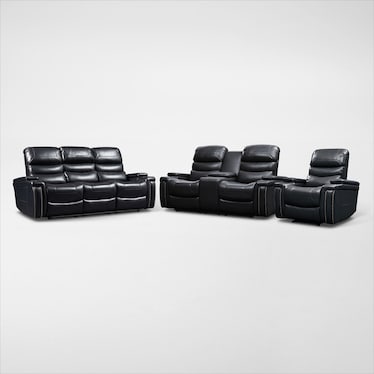 Jackson Triple-Power Reclining Sofa, Loveseat, and Recliner