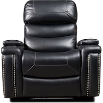 jackson black recliner   