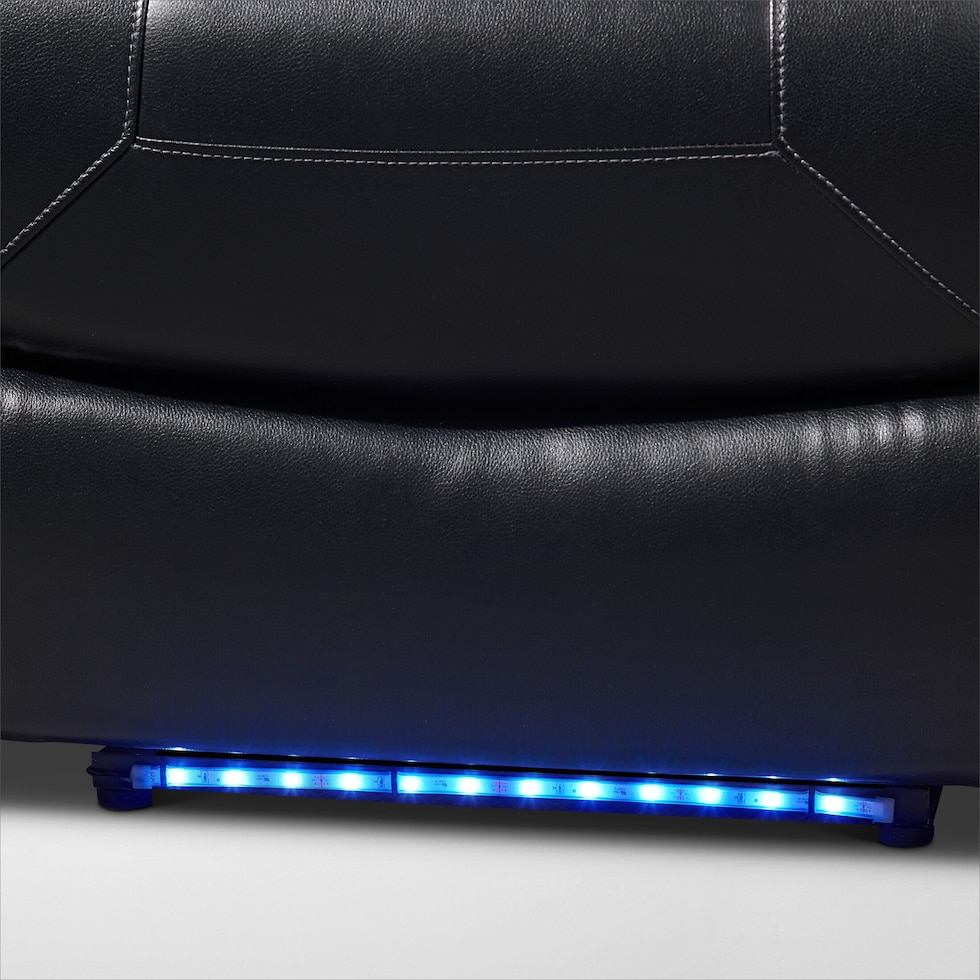 jackson black recliner   