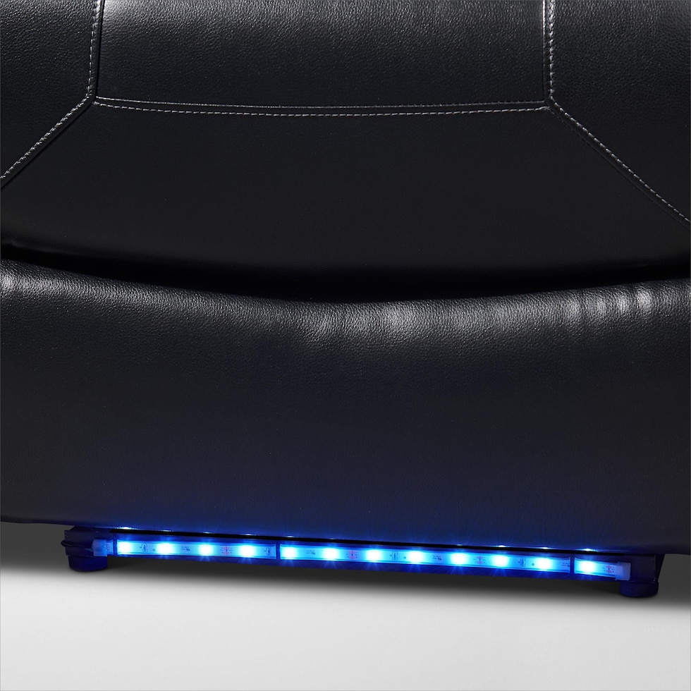 jackson black sectional   