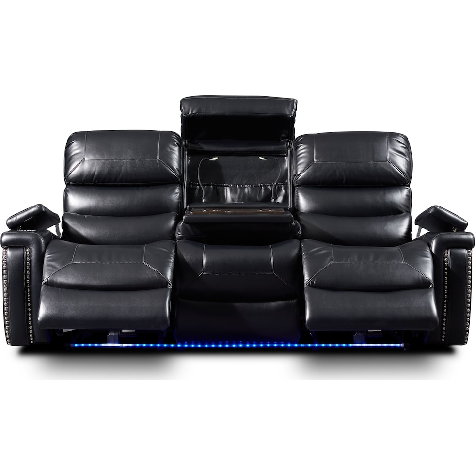 jackson black sofa   