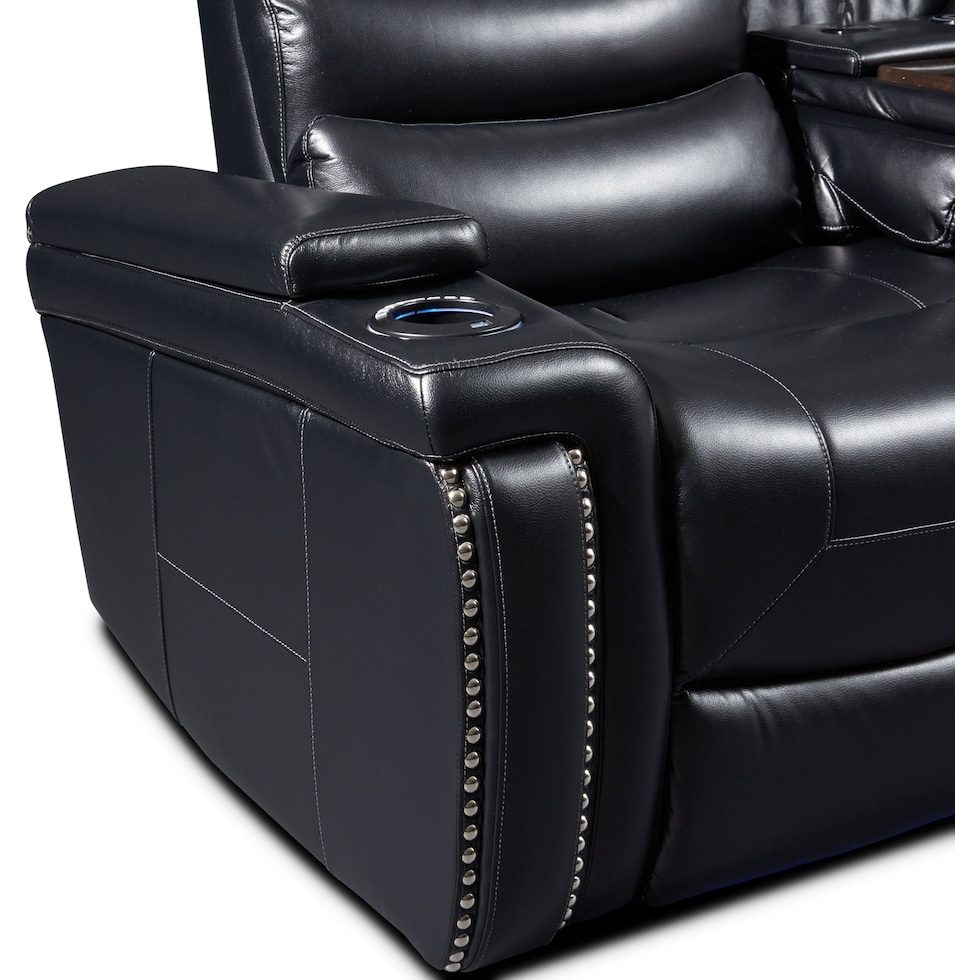 jackson black sofa   