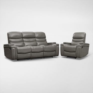 Jackson Manual Reclining Sofa and Recliner Set