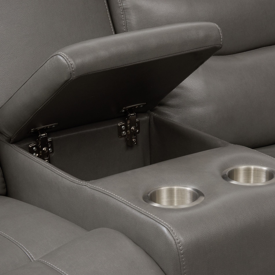jackson gray  pc power reclining living room   
