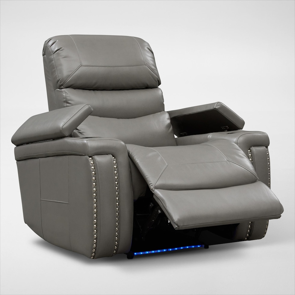 jackson gray recliner   
