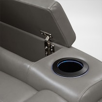 jackson gray recliner   