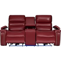 jackson red  pc manual reclining living room   