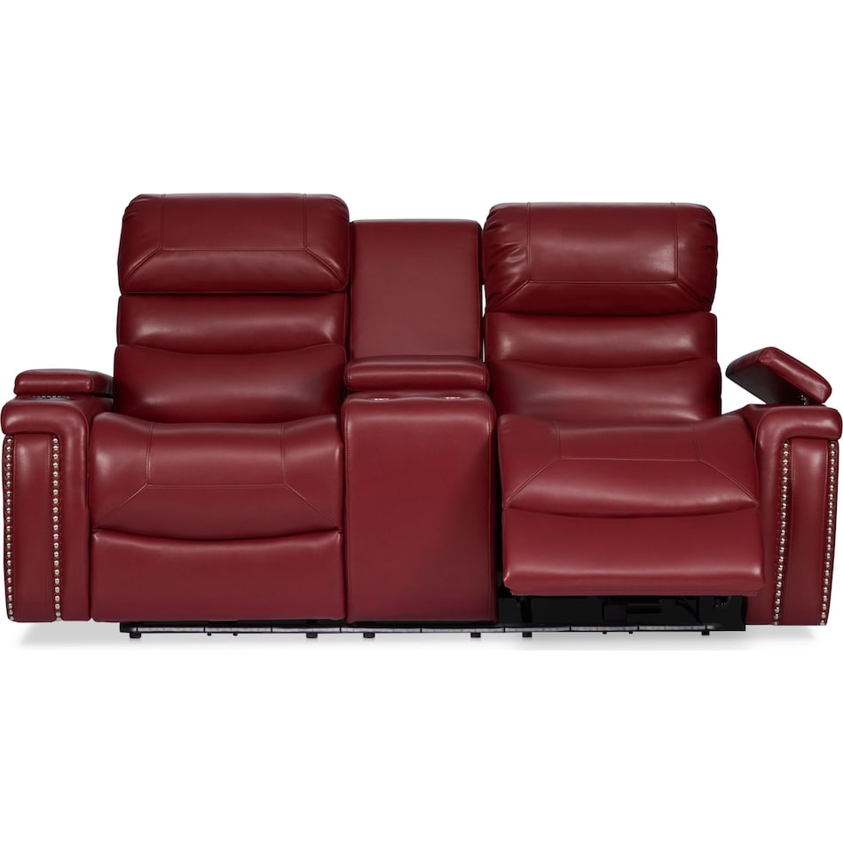 jackson red  pc power reclining living room   
