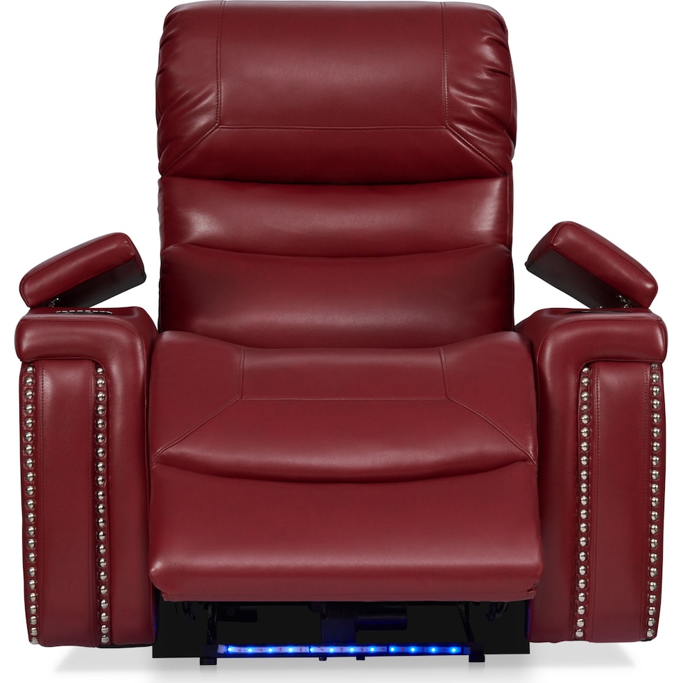 jackson red recliner   