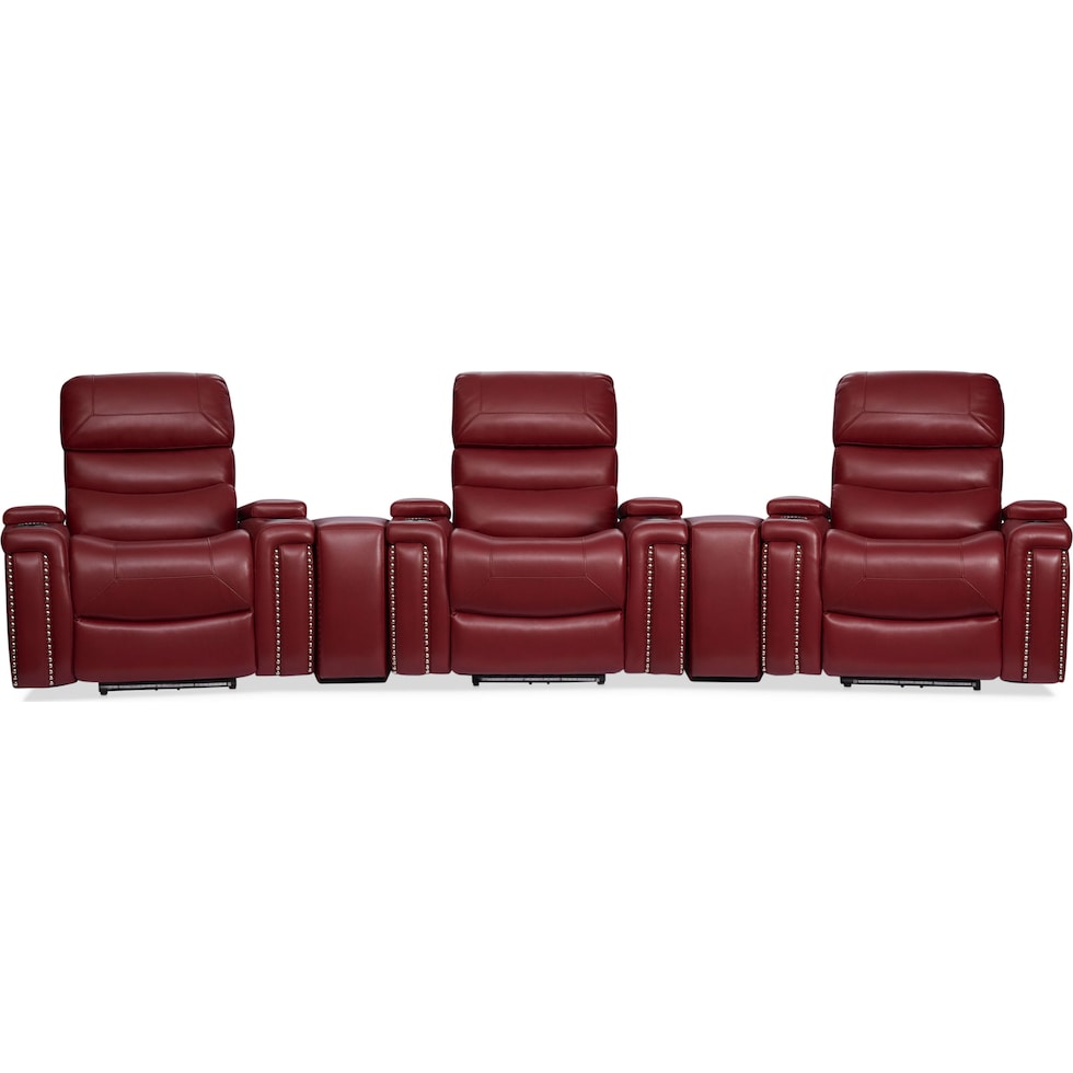 jackson red sectional   