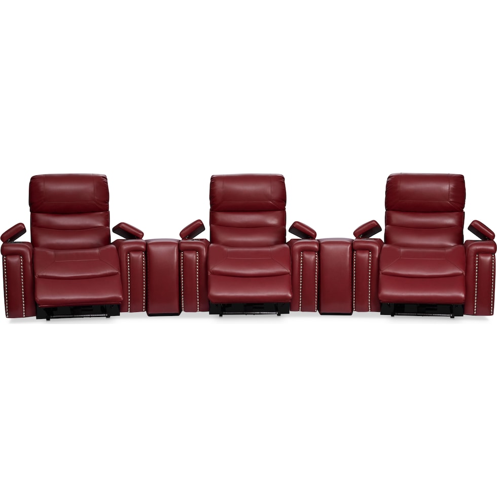 jackson red sectional   