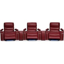 jackson red sectional   
