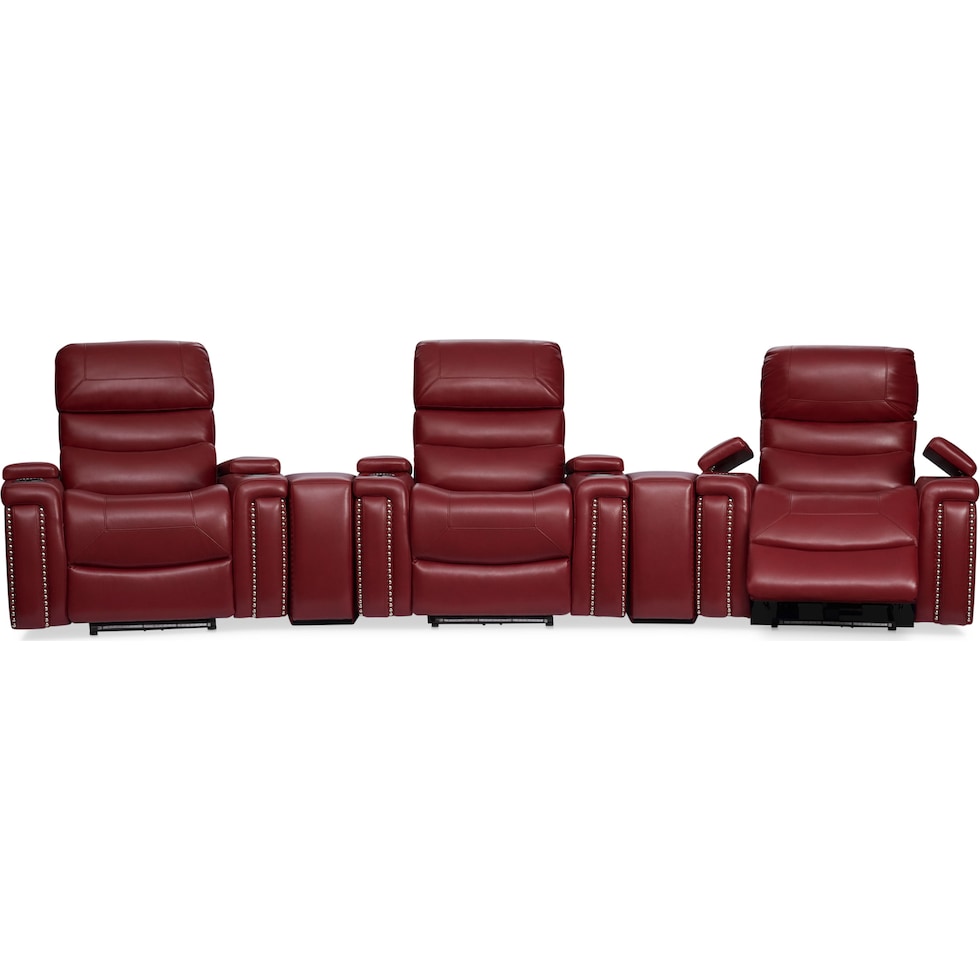 jackson red sectional   