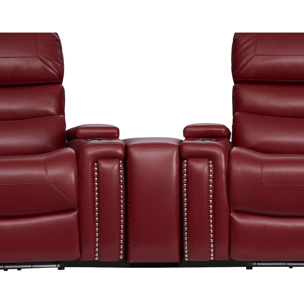 jackson red sectional   