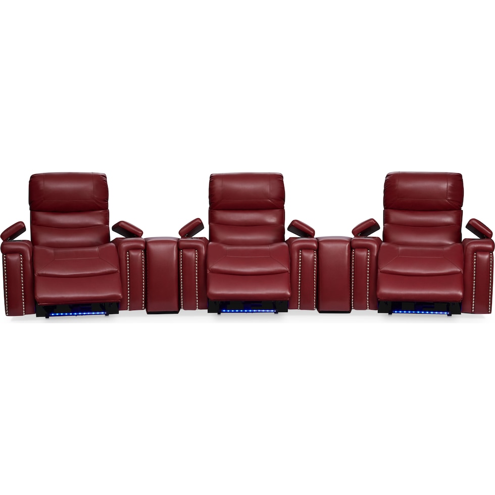 jackson red sectional   