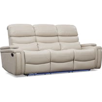 jackson white  pc manual reclining living room   