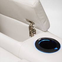 jackson white recliner   