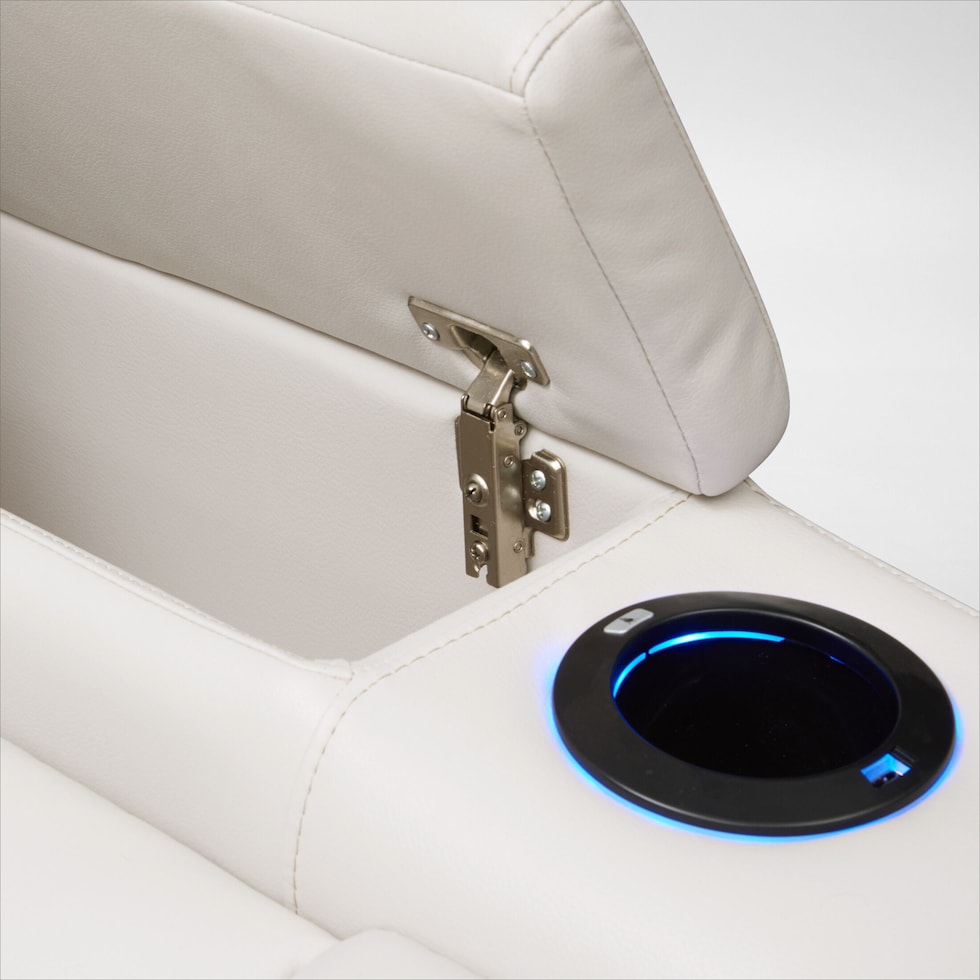 jackson white recliner   