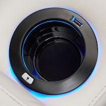 jackson white recliner   