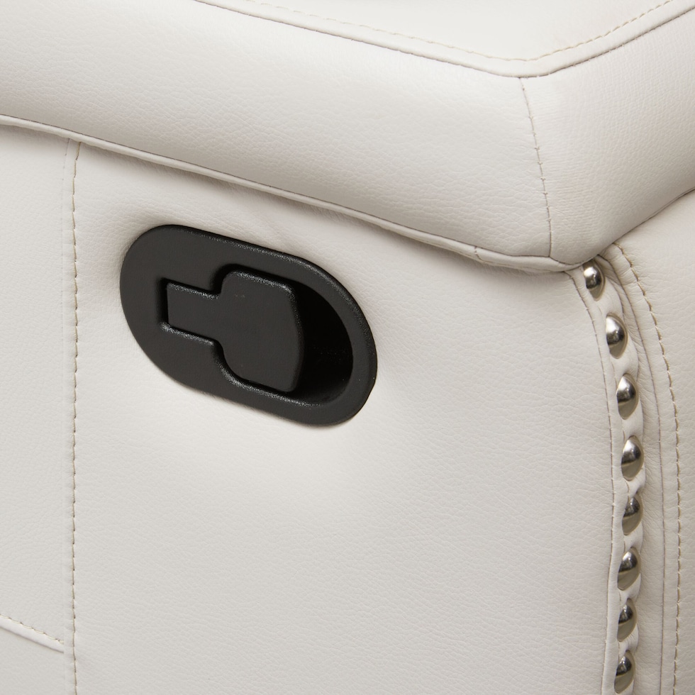 jackson white recliner   