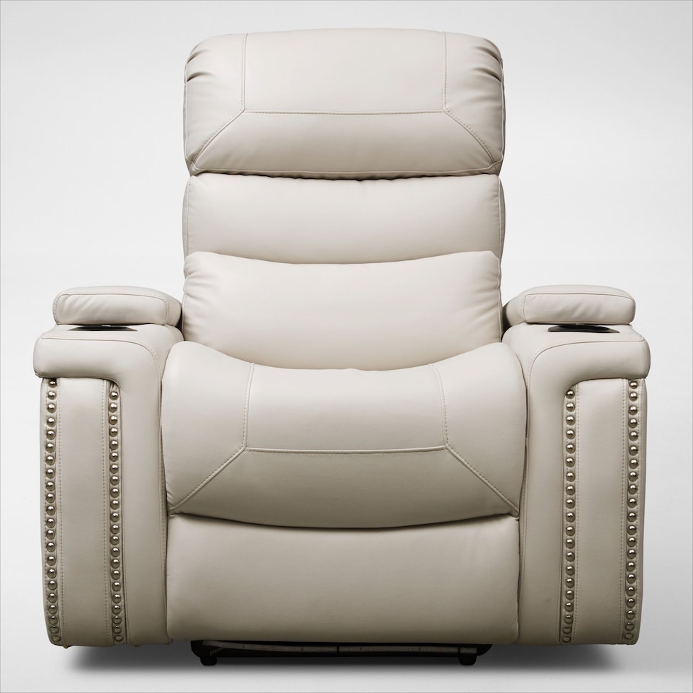 jackson white recliner   