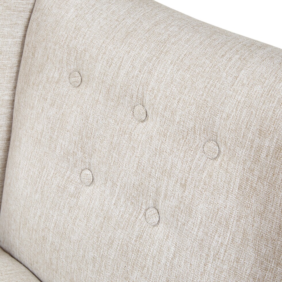 jaclyn white accent chair   