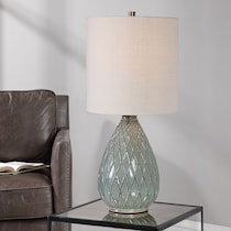 jacqui red table lamp   