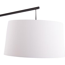 jago black white floor lamp   