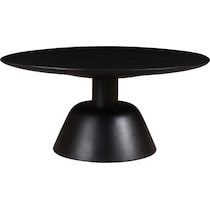 jakob black coffee table   