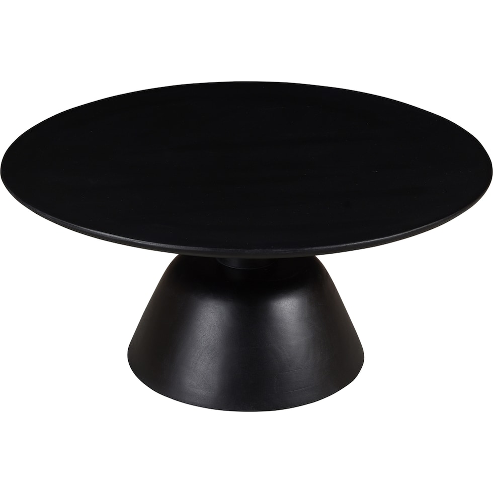 jakob black coffee table   