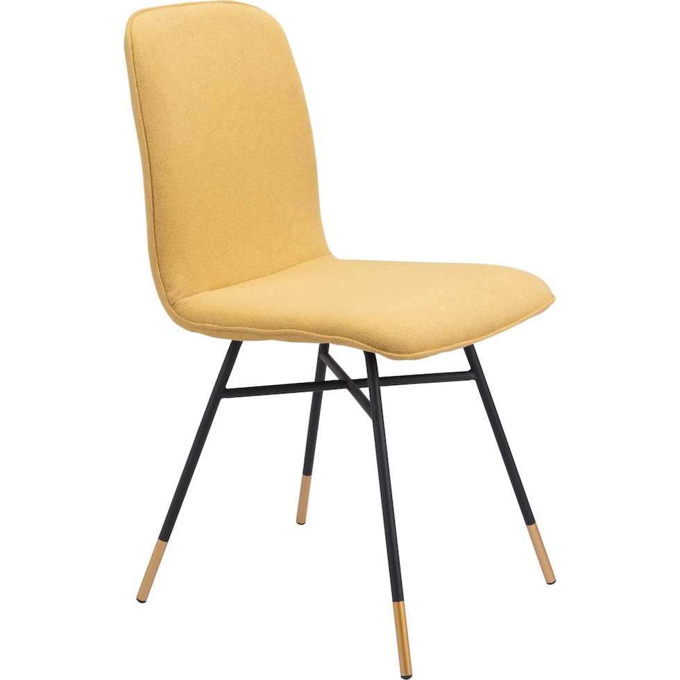 james yellow dining chair   