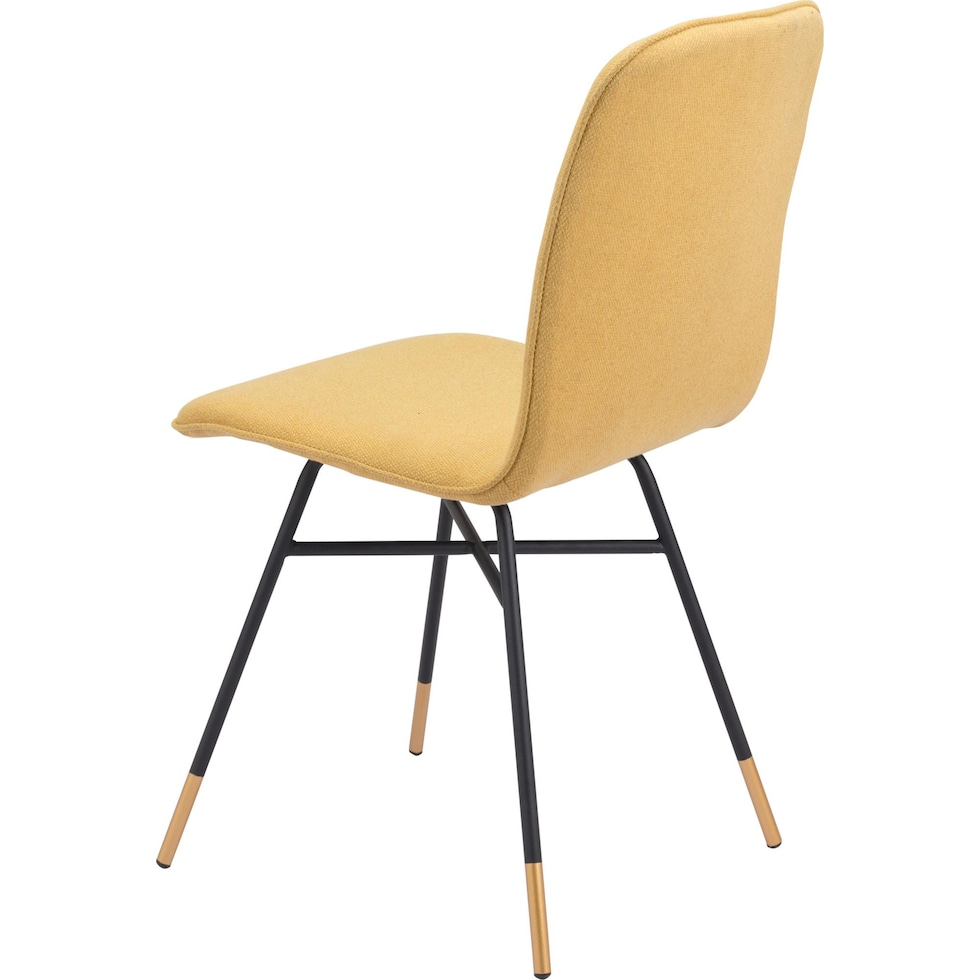 james yellow dining chair   