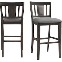 jamesport gray bar stool   