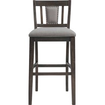 jamesport gray bar stool   