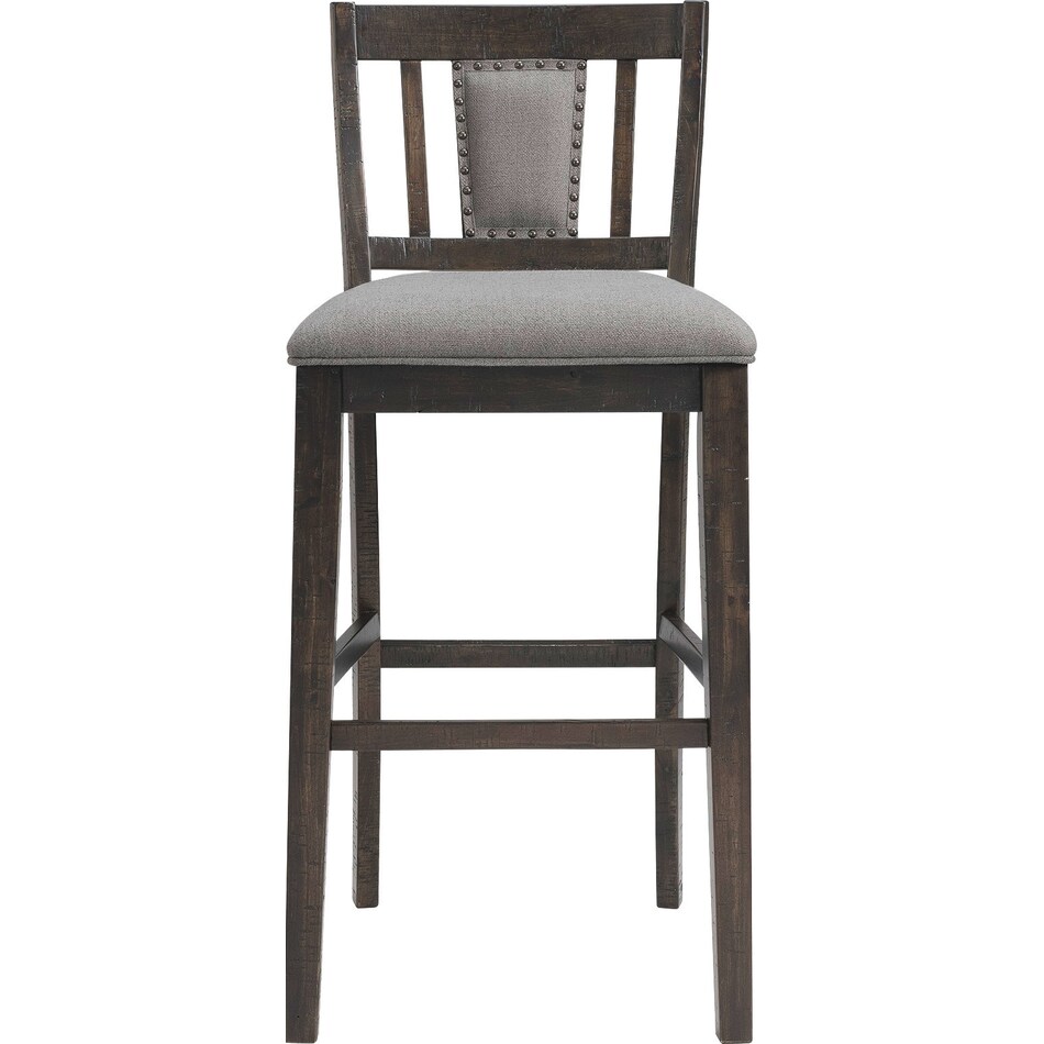 jamesport gray bar stool   