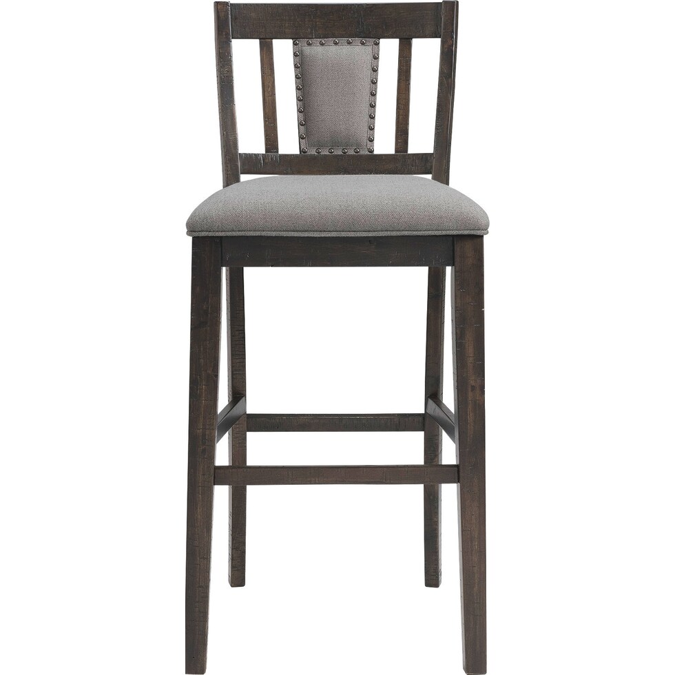 jamesport gray bar stool   
