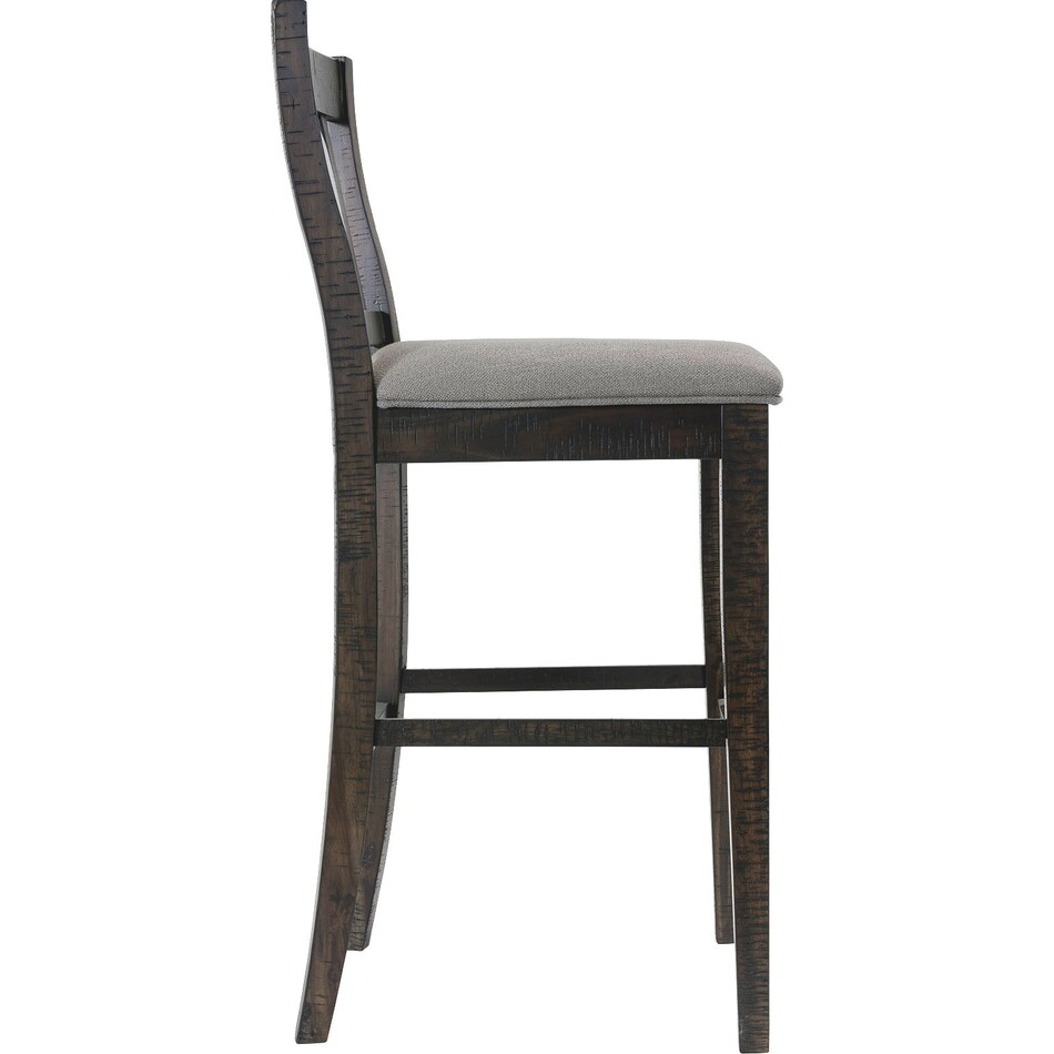 jamesport gray bar stool   