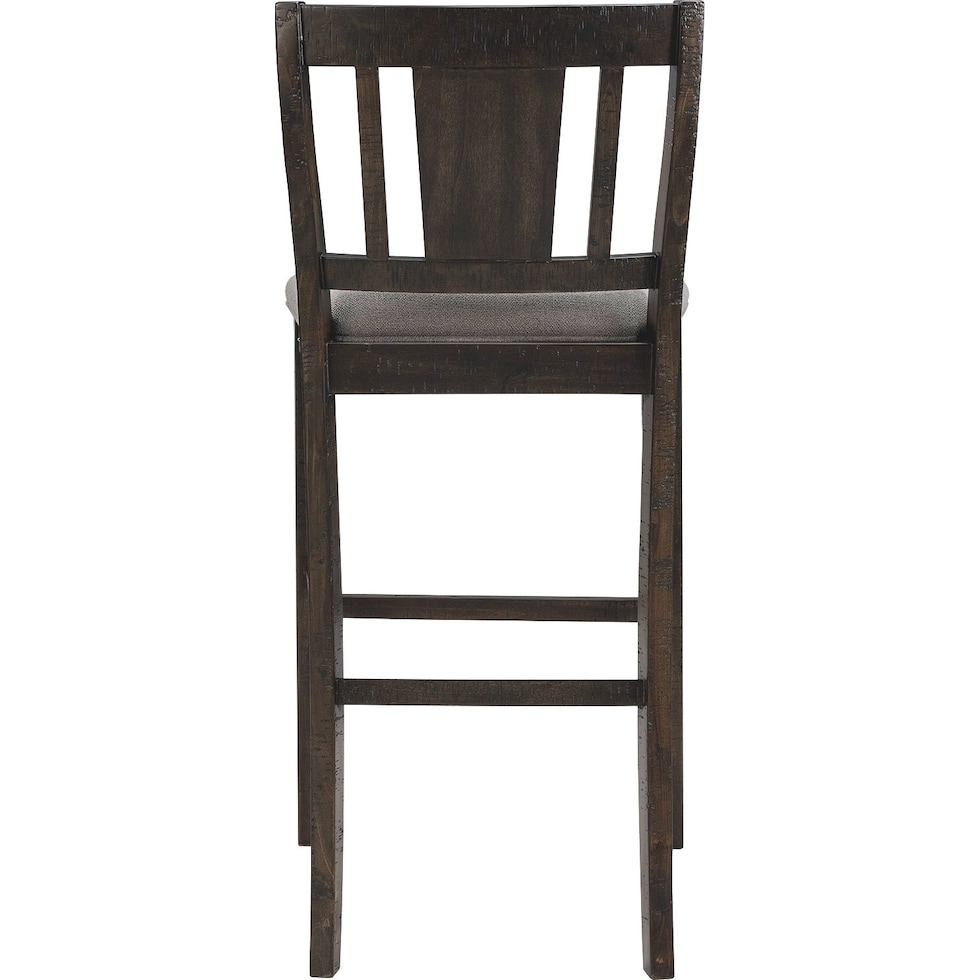 jamesport gray bar stool   