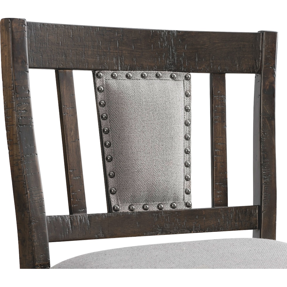 jamesport gray bar stool   