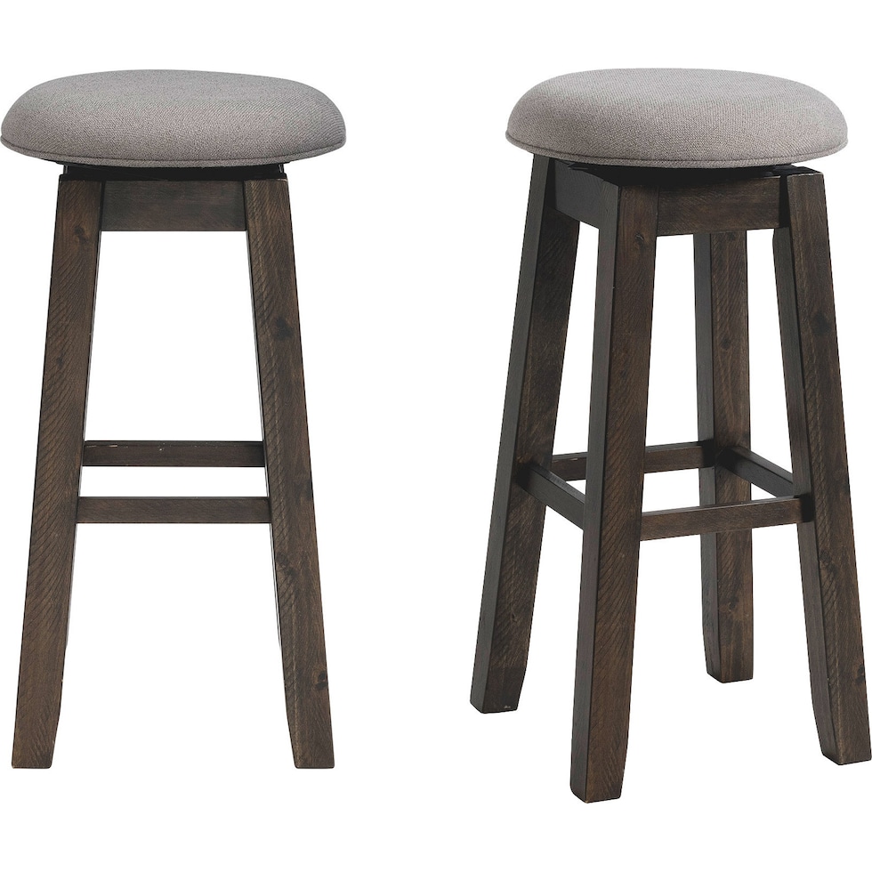 jamesport gray bar stool   