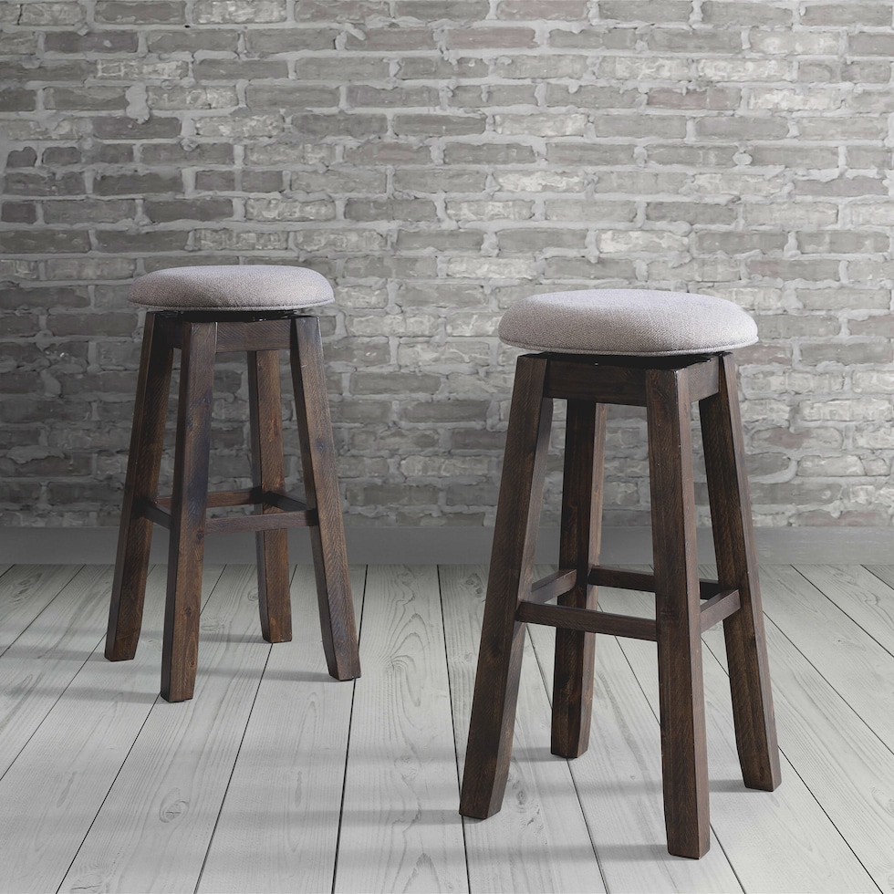 jamesport gray bar stool   