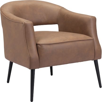 Jamie Accent Chair - Brown