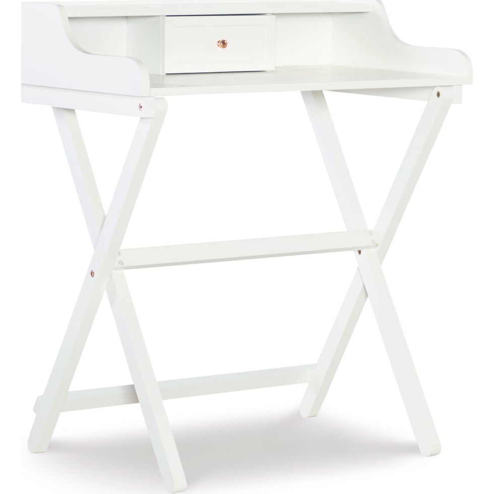 jane white desk   