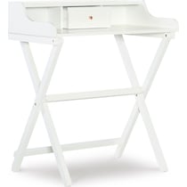 jane white desk   