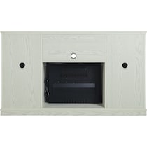 janelle neutral fireplace tv stand   