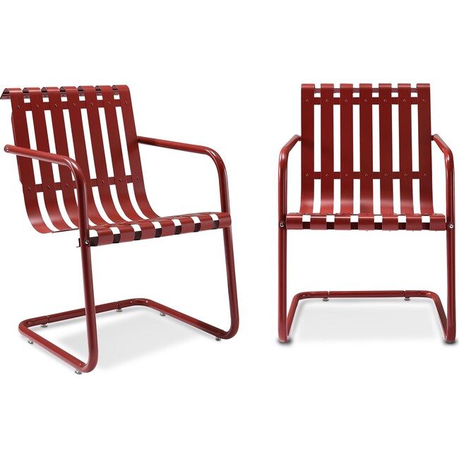 Outdoor Furniture - Janie Set of 2 Outdoor Chairs