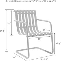 janie red outdoor dinette   