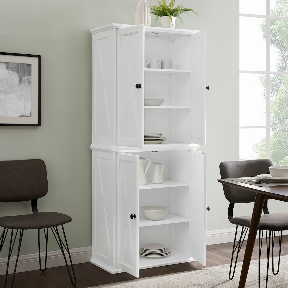 jansen white cabinet   