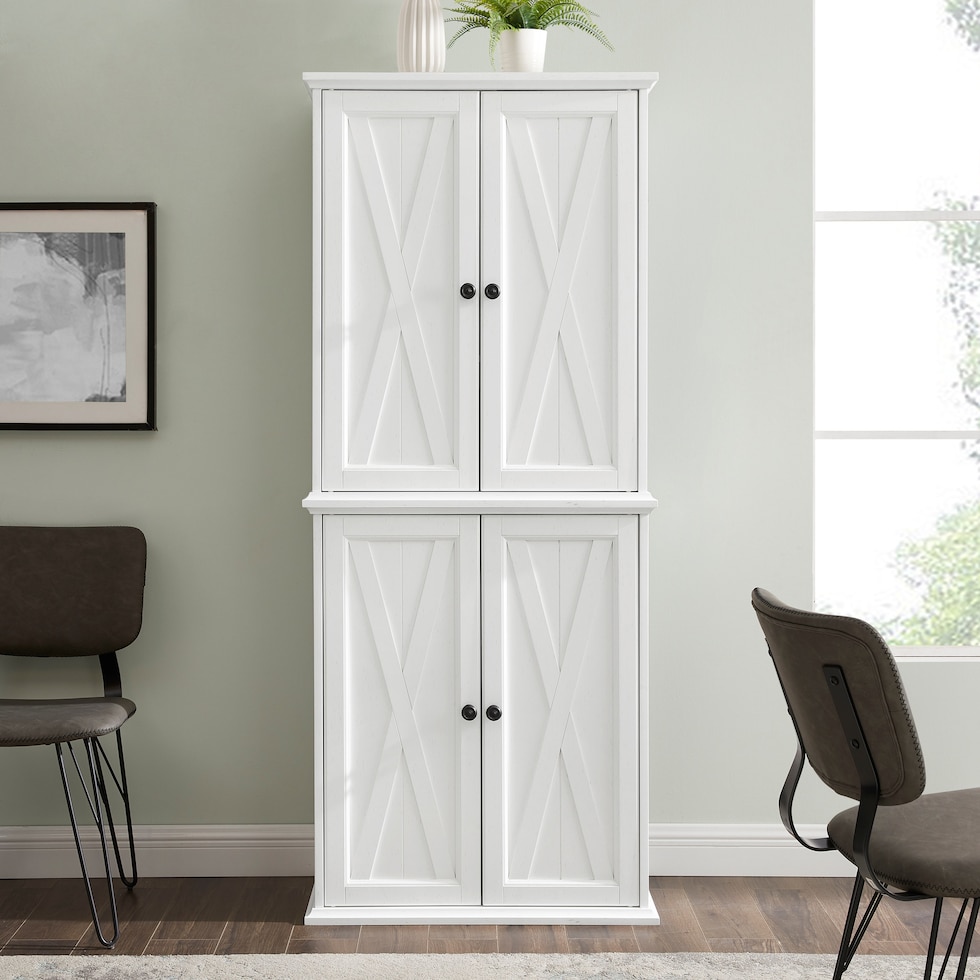 jansen white cabinet   